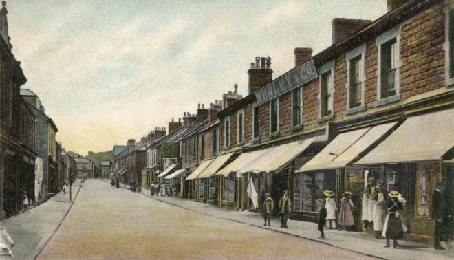 Queen Street, Amble, circa 1905