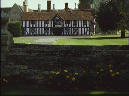 Besford Court showing Tudor and Edwardian features, from Domesday Reloaded (1986)