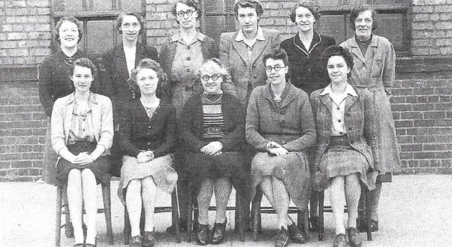 Staff of Hirst North Girls School, Ashington