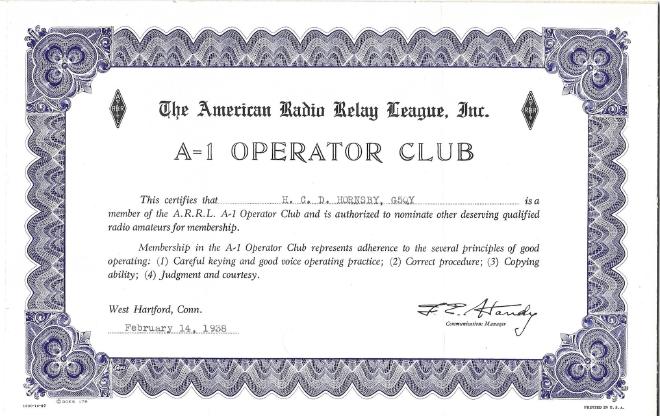 A-1 Operator Club