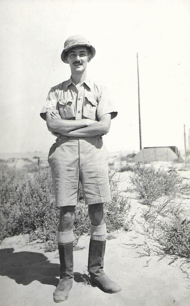 Photograph sent from Harry Hornsby in Egypt
