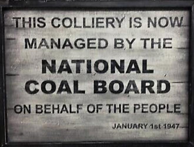 Sign from 1947