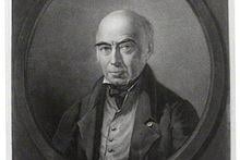 Sir John Sebright, 7th Baronet of Besford, 1834 engraving by Samuel William Reynolds