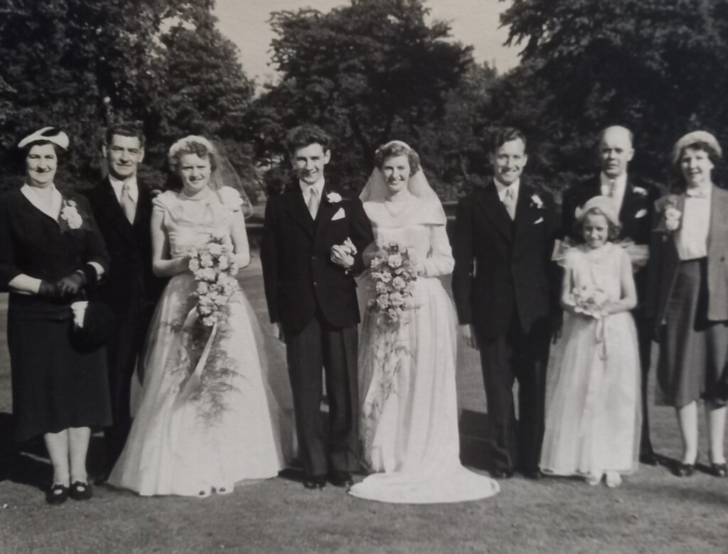 Wedding of Albert Partland and Constance Lindsay