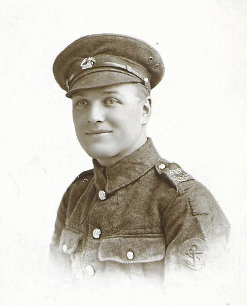 David Besford in Infantry RND uniform