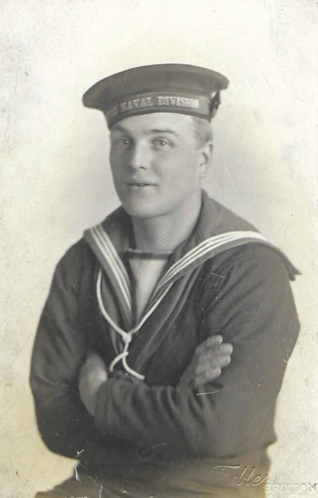 David Besford in Nautical RND uniform