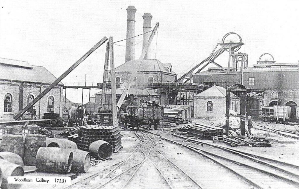 Woodhorn Colliery around 1916.