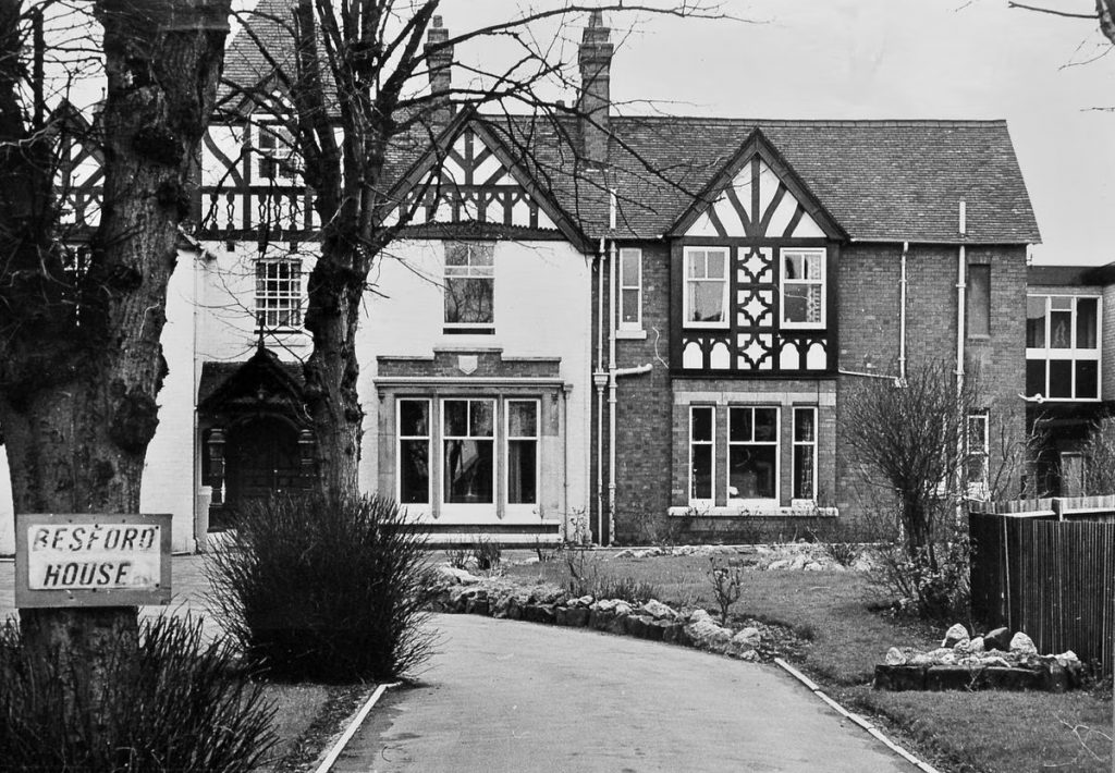 Besford House, Belle Vue, Shrewsbury in 1976